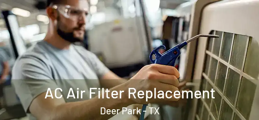 AC Air Filter Replacement Deer Park - TX